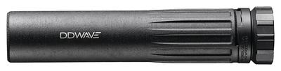 DD Wave Rifle Suppressor 7.62mm Quick Detach Muzzle Brake 1/2-28 TPI Cerakote Black Finish - All NFA Rules Apply