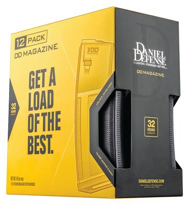 Daniel Defense Polymer Magazines 5.56mm NATO Black 32 Rounds 12 Pack