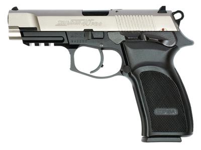 Thunder Pro High Capacity .40 Smith & Wesson 4.3 Inch Barrel Duotone Finish Black Polymer Grips 13 Rounds