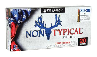 Federal Non-Typical Whitetail .30-30 Winchester 170 Grain Soft Point