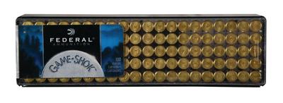 Game-Shok .22 Long Rifle 40 Grain Copper Plated Solid 100 Per Box
