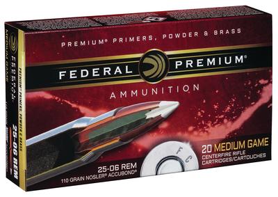 Vital-Shok .25-06 Remington 110 Grain AccuBond