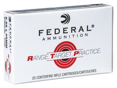 RTP 5.56x45mm 55 Grain Full Metal Jacket 20 Round Per Box/25 Boxes Per Case