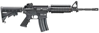 FN 15 M4 Military Collector Series Limited Edition 5.56x45mm 14.7 Inch Barrel with Permanently Affixed A2-Style Flash Hider for a 16 Inch Overall Barrel Length Black Finish 6 Position Black Stock 30 Round