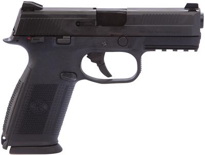 FNS-9 .40 S&W 4 Inch Barrel Fixed 3-Dot Sights Matte Black 10 Rounds