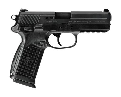 FNX-45 Double Action/Single Action .45 ACP 4.5 Inch Barrel Black Finish Stainless Steel Slide Combat Sights 10 Round