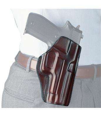 Concealed Carry Paddle Holster 5 Inch Barrel Colt/Kimber/Smith & Wesson/Springfield 1911 Style/Para P14/16 Havana Brown Right Hand