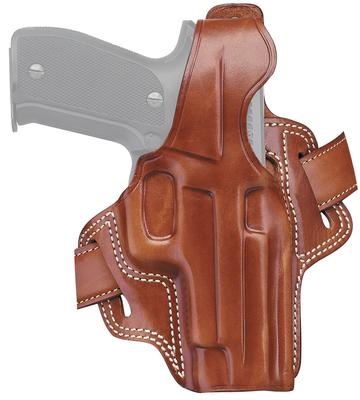 Fletch High Ride Holster For Glock 19/23/32 FN FNS 9/40 Tan Right Hand