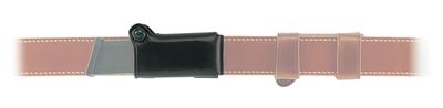 Horizontal Magazine Belt Case For .45 Single Column Metal Black Ambidextrous