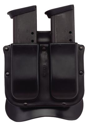 M11X Matrix Double Magazine Case 9mm/.40/.357 Staggered Polymer Black