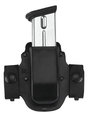 M15X Matrix Single Magazine Case .45/10mm Single Column Metal Black