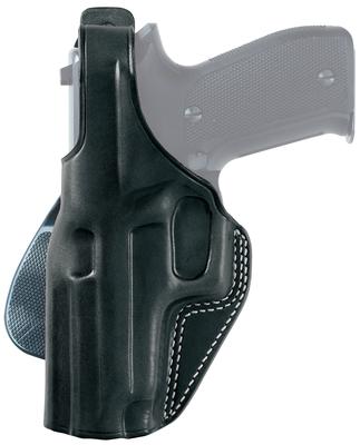 P.L.E. Paddle Holster For 1911 Style 3.5 Inch Barrel Black Left Hand