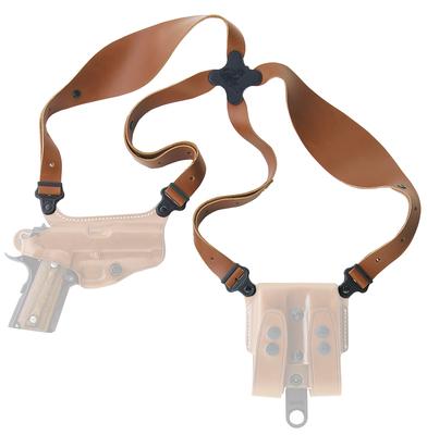 Wide Comfort Harness For Shoulder Systems Tan Ambidextrous