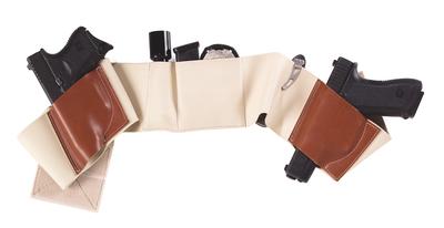 Underwraps Belly Band Size Extra-Large 48-52 Inch Khaki Ambidextrous