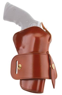Wheelgunner Belt Holster For Taurus Judge 3 Inch With 2.5 Inch Cylinder Tan Ambidextrous