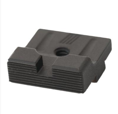 Stainless Steel Fixed Rear Combat v2 Sight Black Oxide Finish