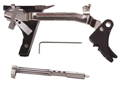 Fulcrum Ultimate Trigger Kit Black Trigger Pad with Black Safety for Glock 36