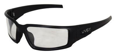 Uvex Extreme Hypershock Safety Glasses Full Black Frame/Clear Lens