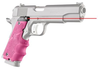 Laser Equipped Grips for 1911 Government Models Pink