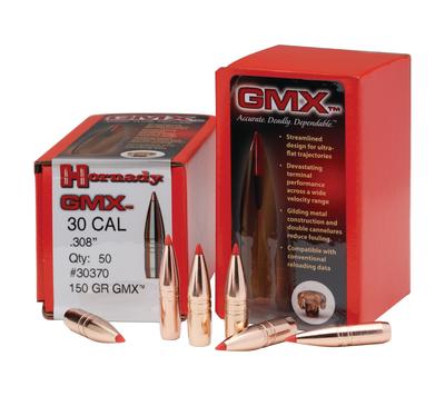 Gliding Metal Expanding Rifle Bullet .224 Diameter 70 Grain GMX
