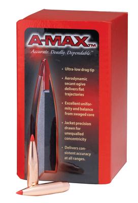 A-Max Match Bullets .224 Diameter 80 Grain Boat Tail