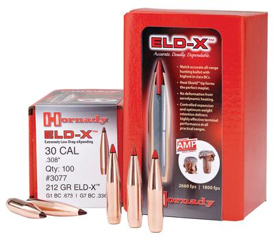 ELD-X Rifle Bullets .284 Diameter 162 Grain