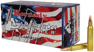 American Gunner .223 Remington 55 Grain Boattail Hollow Point Match