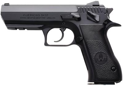 Jericho 941 F Full Size Steel 9mm 4.4 Inch Barrel Black Finish Adjustable Sights 10 Round