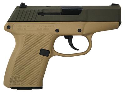 P-11 9mm 3.1 Inch Barrel Cerakote OD Green Slide Cerakote Tan Grip/Frame 10 Round