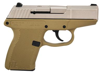 P-11 9mm 3.1 Inch Barrel Nickel Boron Slide Tan Grip/Frame 10 Round