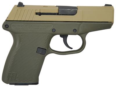 P-11 9mm 3.1 Inch Barrel Cerakote Tan Slide Cerakote OD Green Grip/Frame 10 Round
