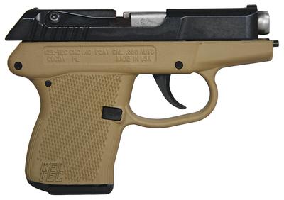 P-3AT .380 ACP 2.76 Inch Barrel Blue Slide Cerakote Tan Grip/Frame Double Action Only 6 Round