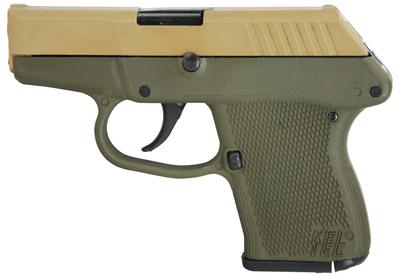 P-3AT .380 ACP 2.76 Inch Barrel Cerakote Tan Slide Cerakote OD Green Grip/Frame Double Action Only 6 Round