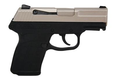 PF-9 9mm Luger 3.1 Inch Barrel Nickel Boron Slide Black Grip/Frame Double Action Only 7 Round