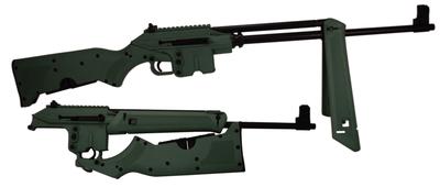 Charlie Sport Utility Carbine .223 Remington 16 Inch Parkerized Barrel Cerakote OD Green Stock10 Round Folds For Compact Storage