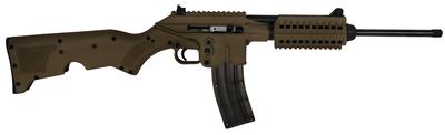 Sport Utility Rimfire .22 Long Rifle 16.1 Inch Blue Barrel Cerakote Tan Stock 26 Round