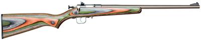 Model 252 Youth With Lock .22 Long Rifle 16.125 Inch Barrel Stainless Steel Finish Laminated Camouflage Stock Single Shot