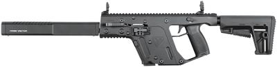 Vector Gen II CA Featureless .40 S&W 16.5 Inch Barrel Flip-Up Sights Defiance Fixed Stock Black 10 Rounds - CA Compliant