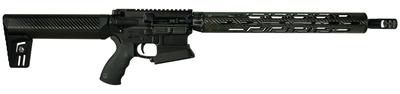L15 Outlaw With Raddlock .223 Remington/5.56x45mm Caliber 17 Inch Krieger Mid-Weight Barrel Hyperfire 24C Trigger LCS Carbon Fiber Fixed Stock Black 10 Round