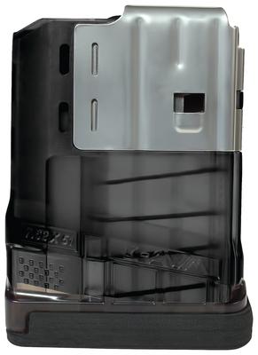 L7 Advanced Warfighter Magazines - L7AWM 7.62mm/.308 Caliber Translucent Black 5 Round