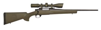 Ranchland Compact Rifle/Scope Package .308 Winchester 20 Inch Blued Barrel Synthetic OD Green Stock 5 Rounds With 2.5-10x42mm Riflescope