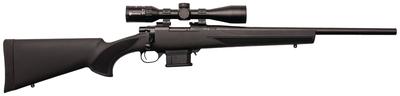 Howa Mini Action/Panamax Package 6.5 Grendel 20 Inch Heavy Blued Barrel Black Synthetic Stock Nikko Stirling Panamax 3-9x40mm Riflescope 10 Round