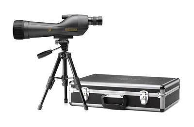 SX-1 Ventana HD Spotting Scope 20-60x80mm Straight Eyepiece Black With Kit