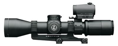Mark 6 Day Augmented Gunsight Riflescope System 3-18x44mm TReMoR2 Reticle and Aimpoint Micro T1 Sight with Mount Matte Finish
