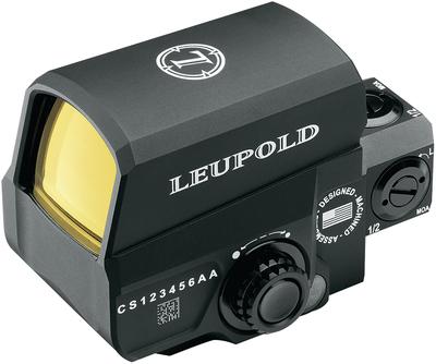 LCO - Leupold Carbine Optic 1x Red Dot Matte Black With Blackened Lettering