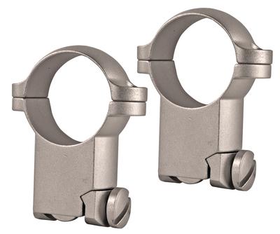 1 Inch Ring Mount Ruger 77 Super High Silver