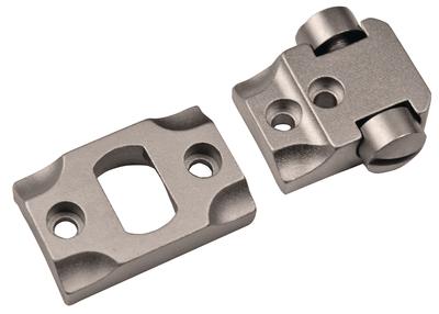 2 Piece Base Standard Remington Model 7 Silver