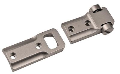 2 Piece Base Standard Weatherby Mark V Reversible Front Silver