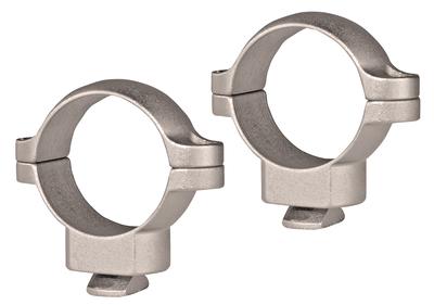1 Inch Rings Dual Dovetail Medium Silver