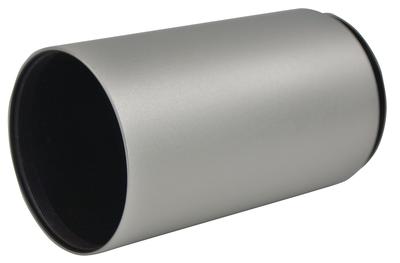 Lens Shade 4 Inch 50mm Silver